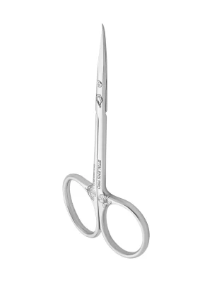 Forbici professionali per cuticole con punta a gancio EXCLUSIVE 21 TYPE 1 (Design: Fior di Magnolia)